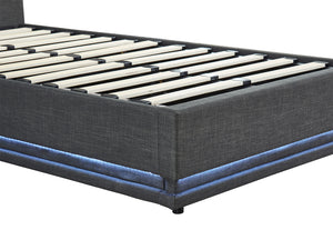 Victoria Gas Lift Storage Bed with LED