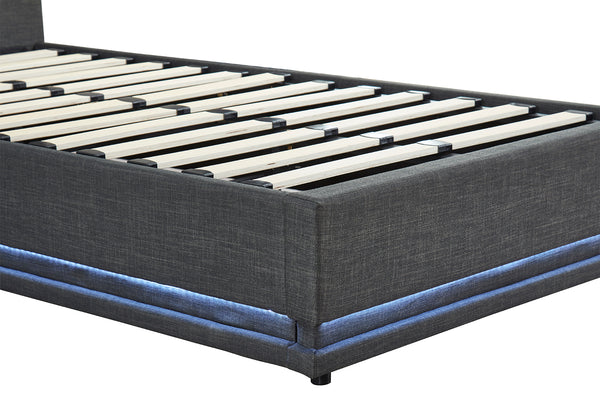 Victoria Gas Lift Storage Bed with LED