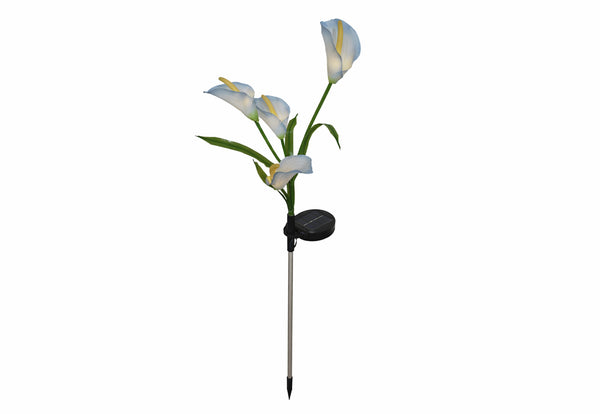 Calla Lilies Solar Outdoor Garden Light