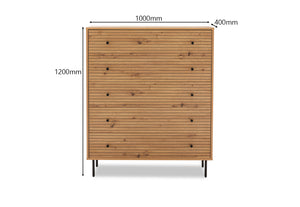 Anya 5 Drawer Tall Chest