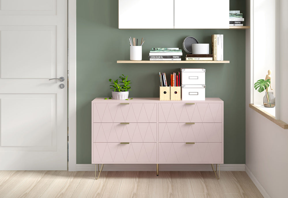 Ally 6 Drawer Dresser