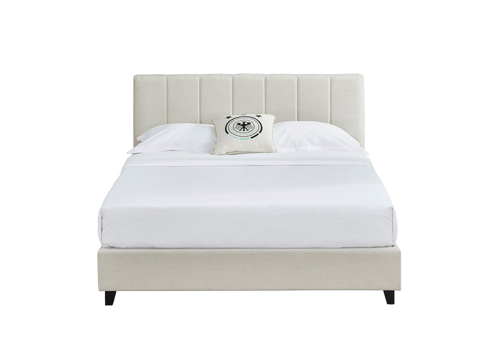 Amelia Queen Bed & Harbour City Queen Mattress Bundle