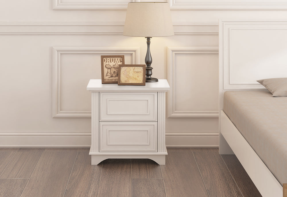 Amira 2 Drawer Bedside
