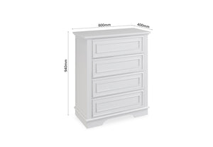 Amira 4 Drawer Tall Chest