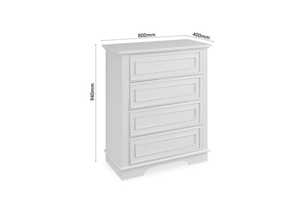 Amira 4 Drawer Tall Chest