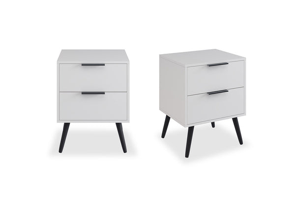 Angel 2 Drawer Bedside - 2 Piece Bundle