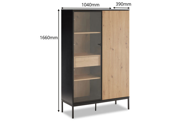 Brooklyn Display Cabinet with LED