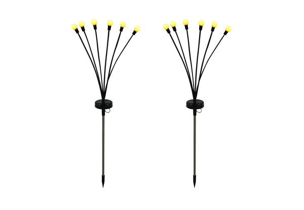 Cali Firefly Solar Outdoor Garden Lights (Set of 2)