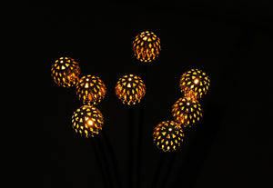 Carmen Moroccan Firefly Solar Outdoor Garden Lights (Set of 2)