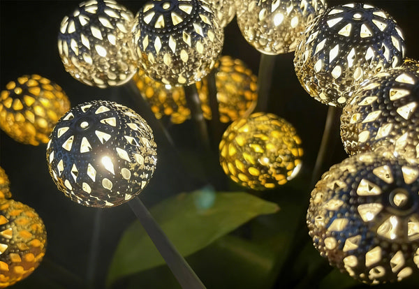 Carmen Moroccan Firefly Solar Outdoor Garden Lights (Set of 2)