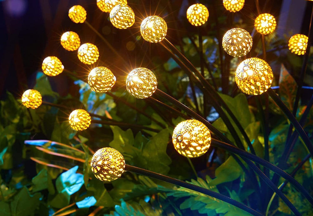 Carmen Moroccan Firefly Solar Outdoor Garden Lights (Set of 2)