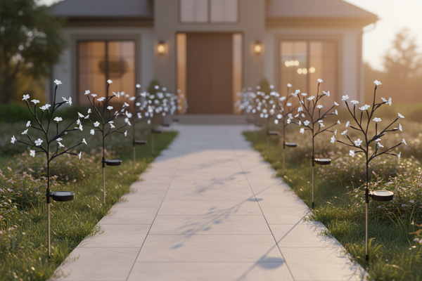 Demi Flower Solar Outdoor Garden Light