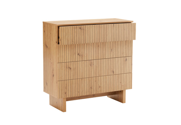 Giselle 4 Drawer Tall Chest & 2 Drawer Bedside - 3 Piece Bundle
