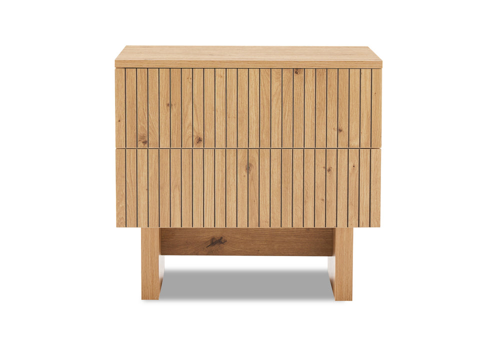Giselle 2 Drawer Bedside