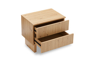 Giselle 2 Drawer Bedside - 2 Piece Bundle