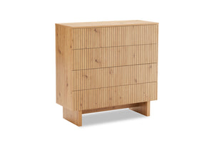 Giselle 4 Drawer Tall Chest & 2 Drawer Bedside - 3 Piece Bundle