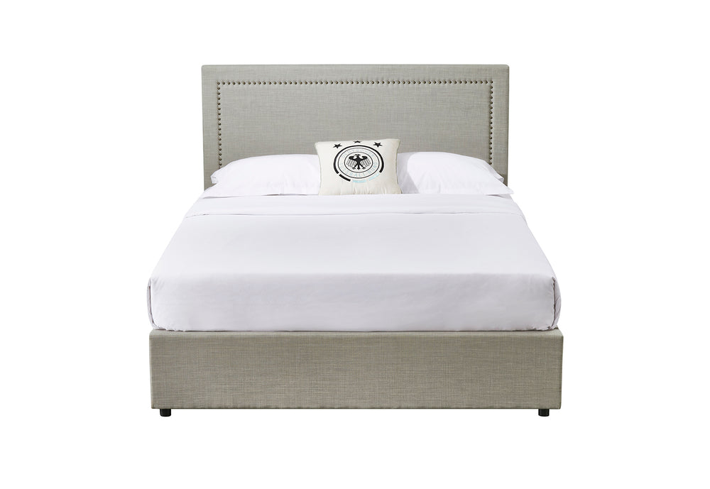 Harper Queen Gas Lift Storage Bed & Harbour City Queen Mattress Bundle