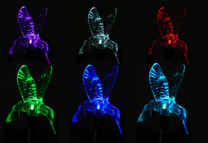 Hummingbird Solar Outdoor Garden Lights (Set of 2)