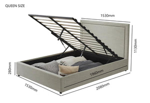 Harper Gas Lift Storage Bed