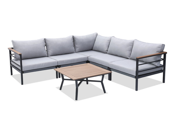 Ios Outdoor Corner Lounge Setting