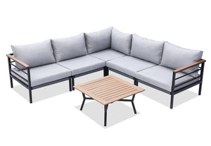Ios Outdoor Corner Lounge Setting