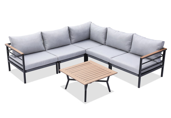 Ios Outdoor Corner Lounge Setting