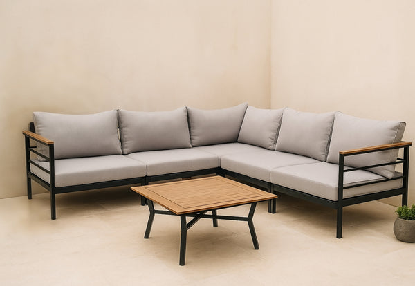 Ios Outdoor Corner Lounge Setting