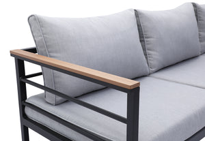 Ios Outdoor Corner Lounge Setting