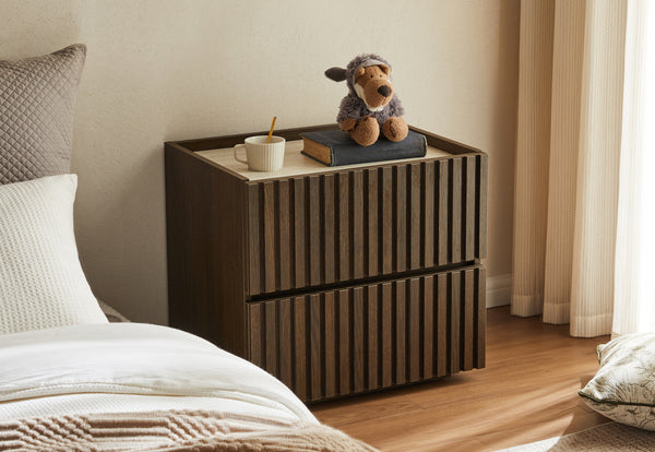 Kalani 2 Drawer Bedside