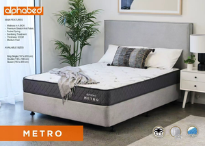 Metro Mattress - Medium Feel Single Zone Pocket Spring