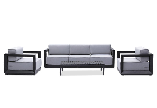 Milos 4pce Outdoor Lounge Setting