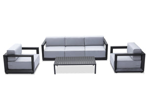 Milos 4pce Outdoor Lounge Setting