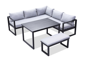 Mykonos Outdoor Lounge Dining Set