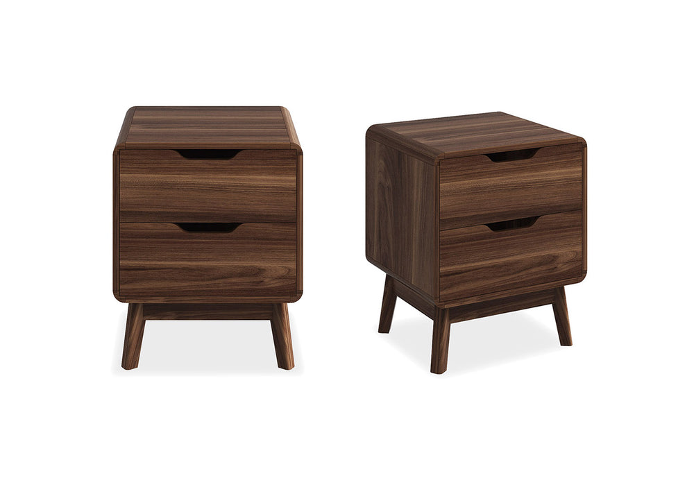 Olive 2 Drawer Bedside - 2 Piece Bundle