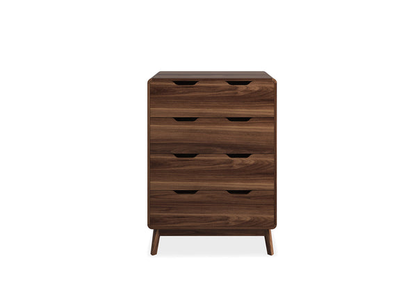 Olive 4 Drawer Tall Chest