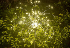 Raven Fireworks Solar Outdoor Garden Lights (Set of 2)