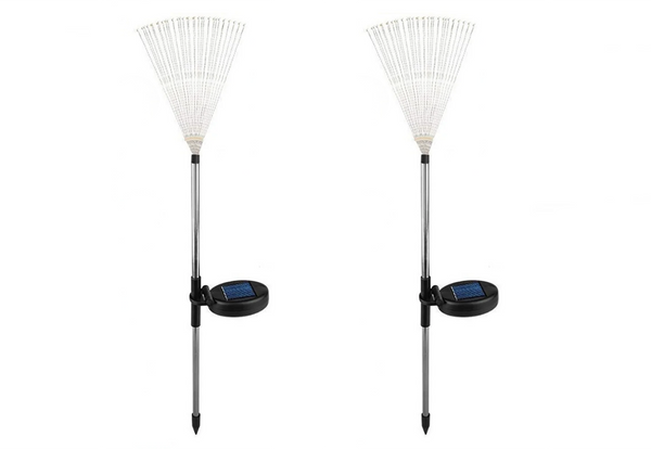 Raven Fireworks Solar Outdoor Garden Lights (Set of 2)