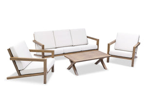 Rhodes 4pce Outdoor Lounge Setting