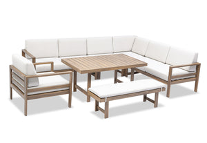 Santorini Outdoor Lounge Dining Set