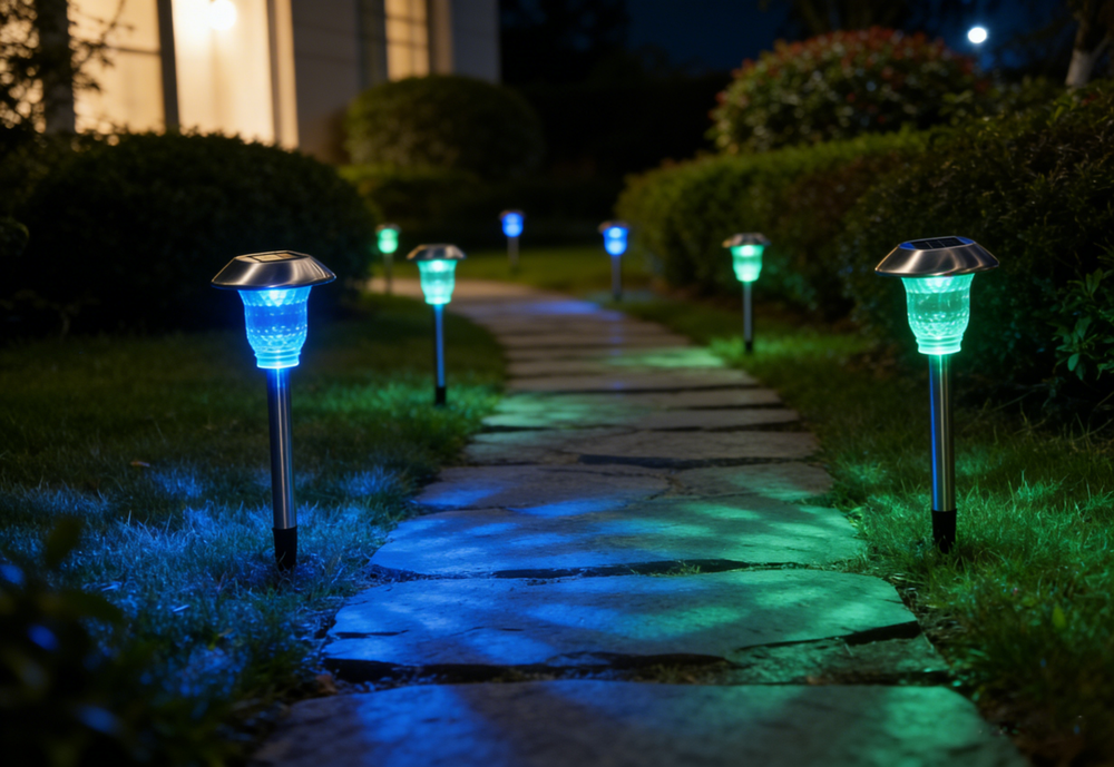 Hadley Solar Outdoor Garden Lights (Set of 2)