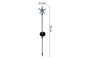 Star Solar Outdoor Garden Lights (Set of 2)