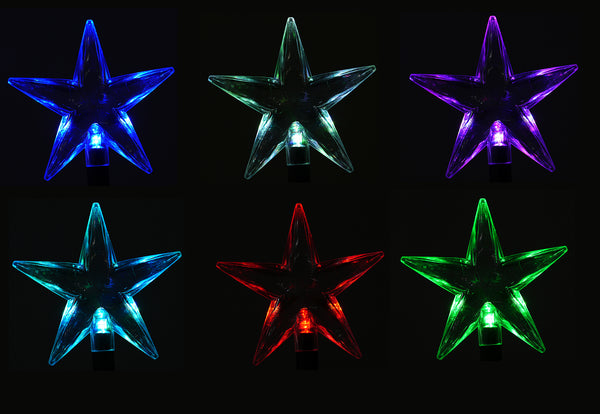 Star Solar Outdoor Garden Lights (Set of 2)