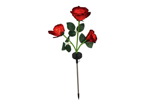 Sweetheart Rose Solar Outdoor Garden Light