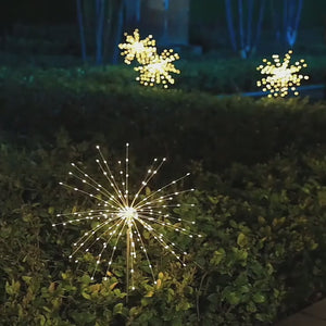 Raven Fireworks Solar Outdoor Garden Lights (Set of 2)