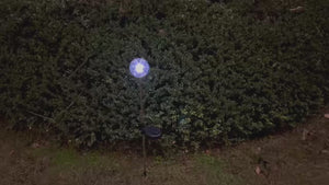 Hydrangea Solar Outdoor Garden Lights (Set of 2)