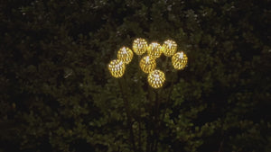 Carmen Moroccan Firefly Solar Outdoor Garden Lights (Set of 2)
